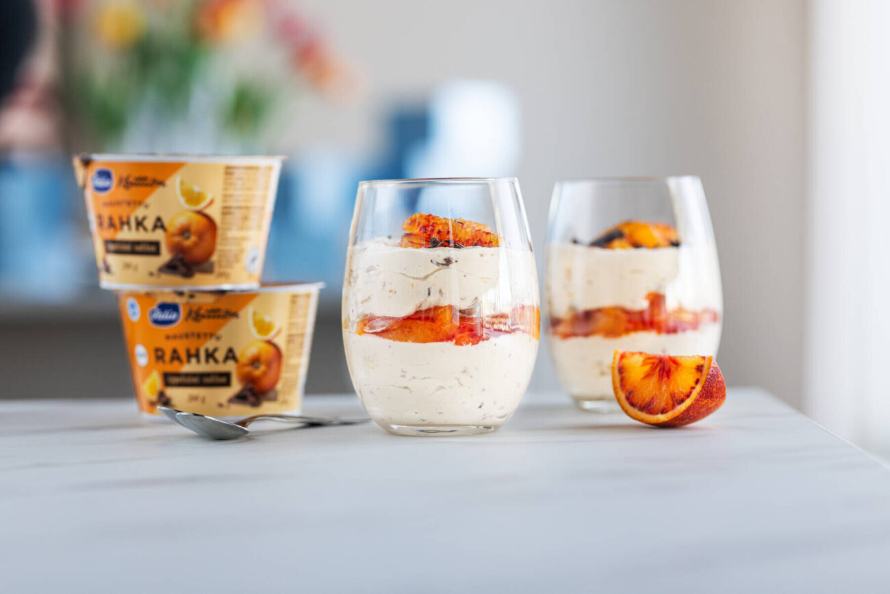 Bakerikan appelsiini-suklaapasha