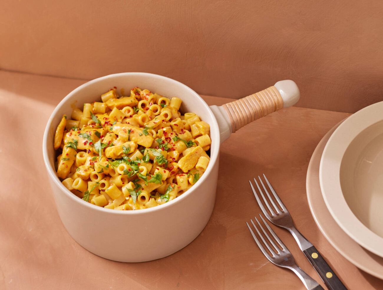 Yhden pannun currypasta