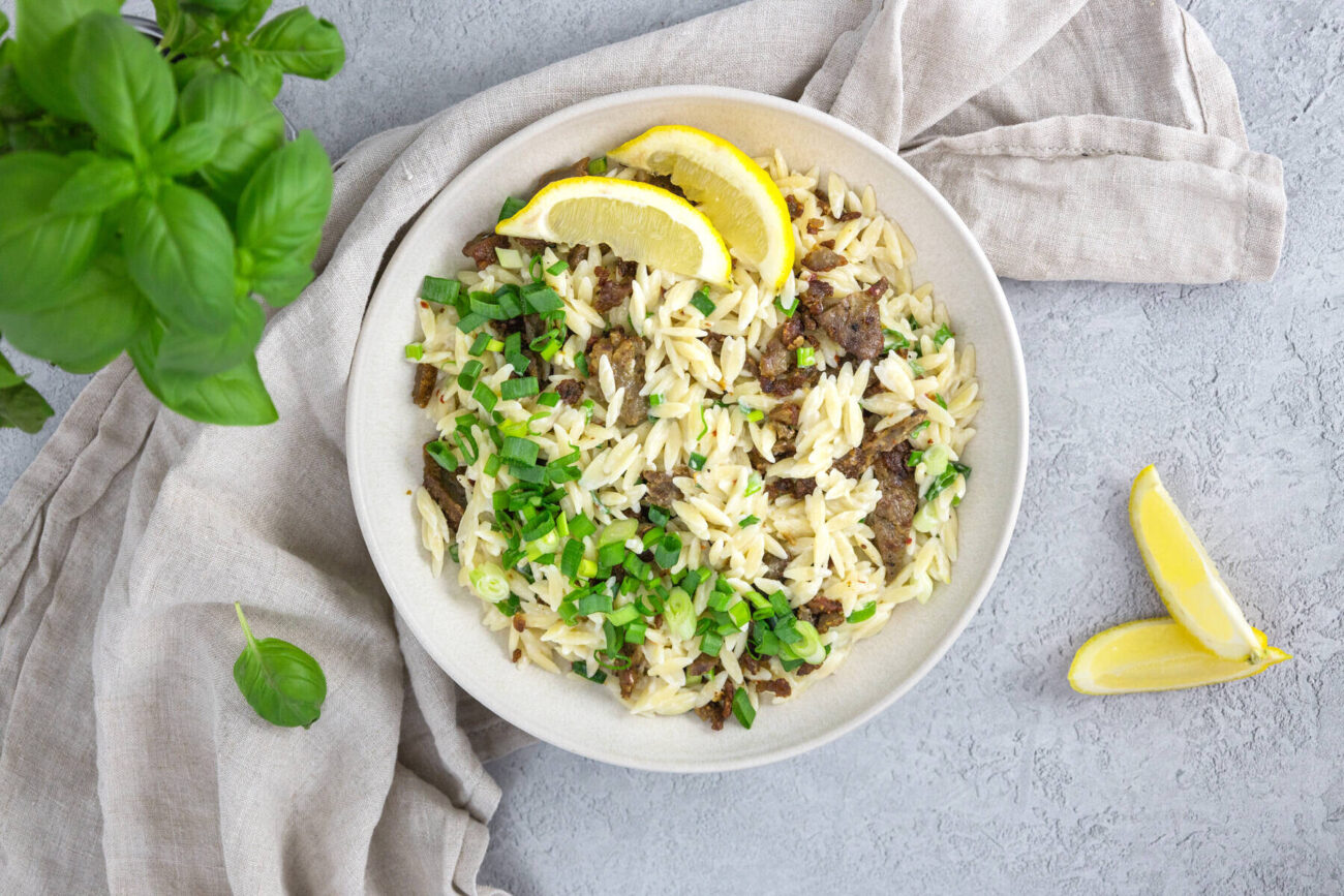 Sitruunainen Härkis-orzo