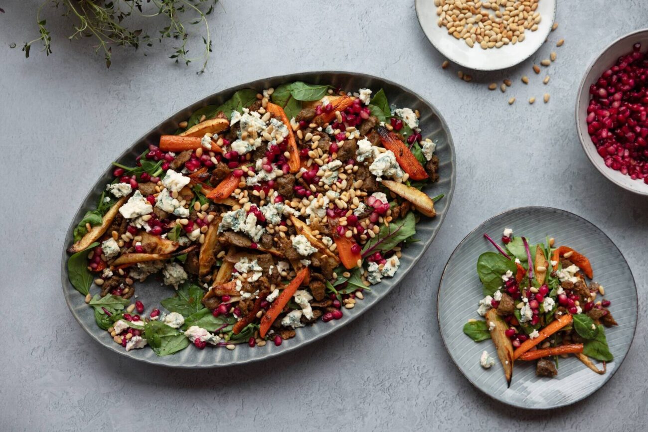 Jouluinen Härkis-salaatti