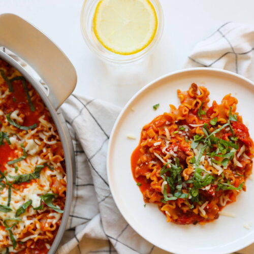 Emilin Mifu-pannulasagnette