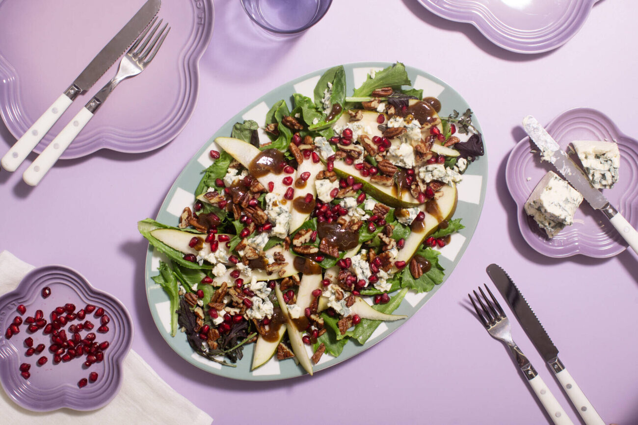 AURA-päärynäsalaatti