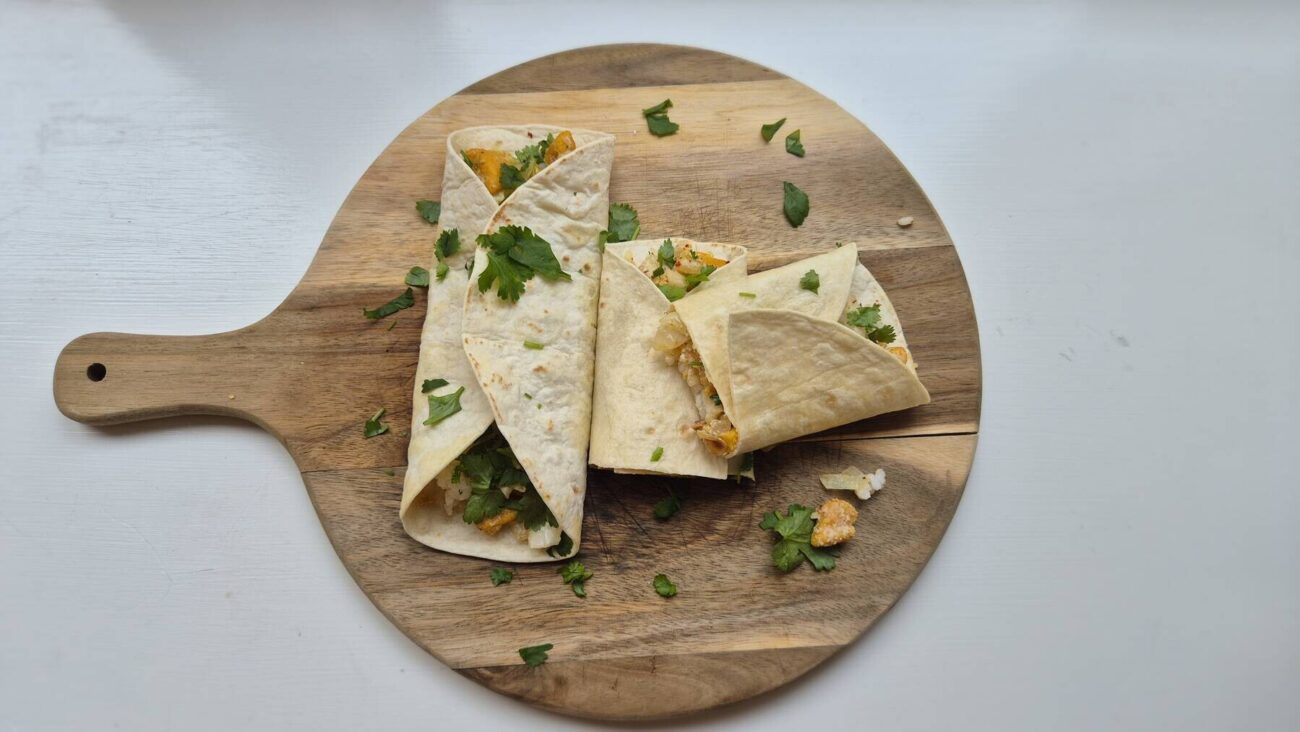 Kim Heroldin Korma Burrito