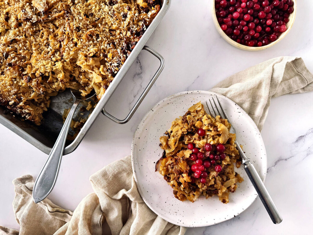 Vegaaninen kaalilaatikko