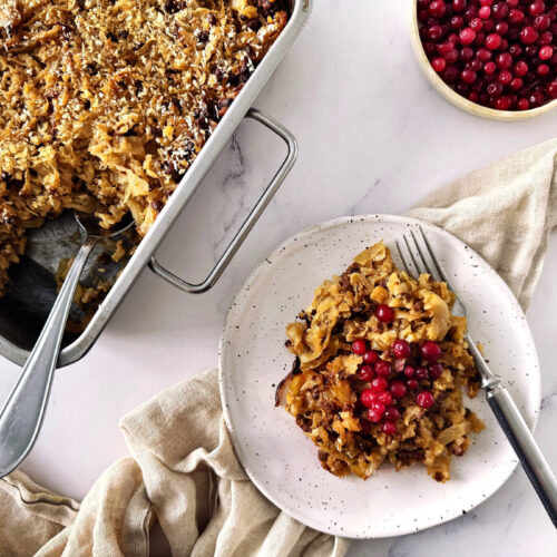 Vegaaninen kaalilaatikko