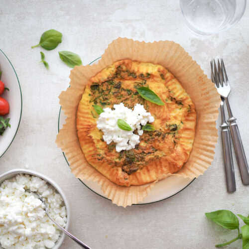 Munakas airfryerissa