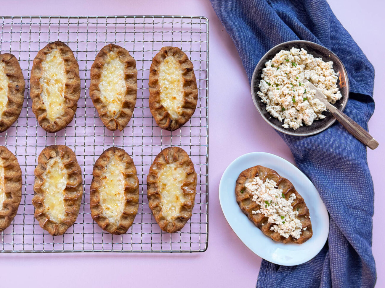 Vegaaniset karjalanpiirakat