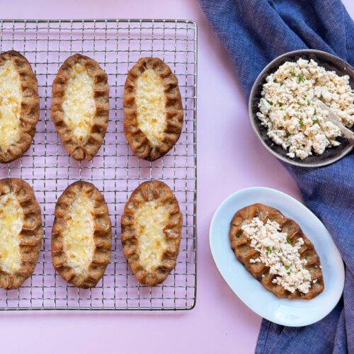 Vegaaniset karjalanpiirakat