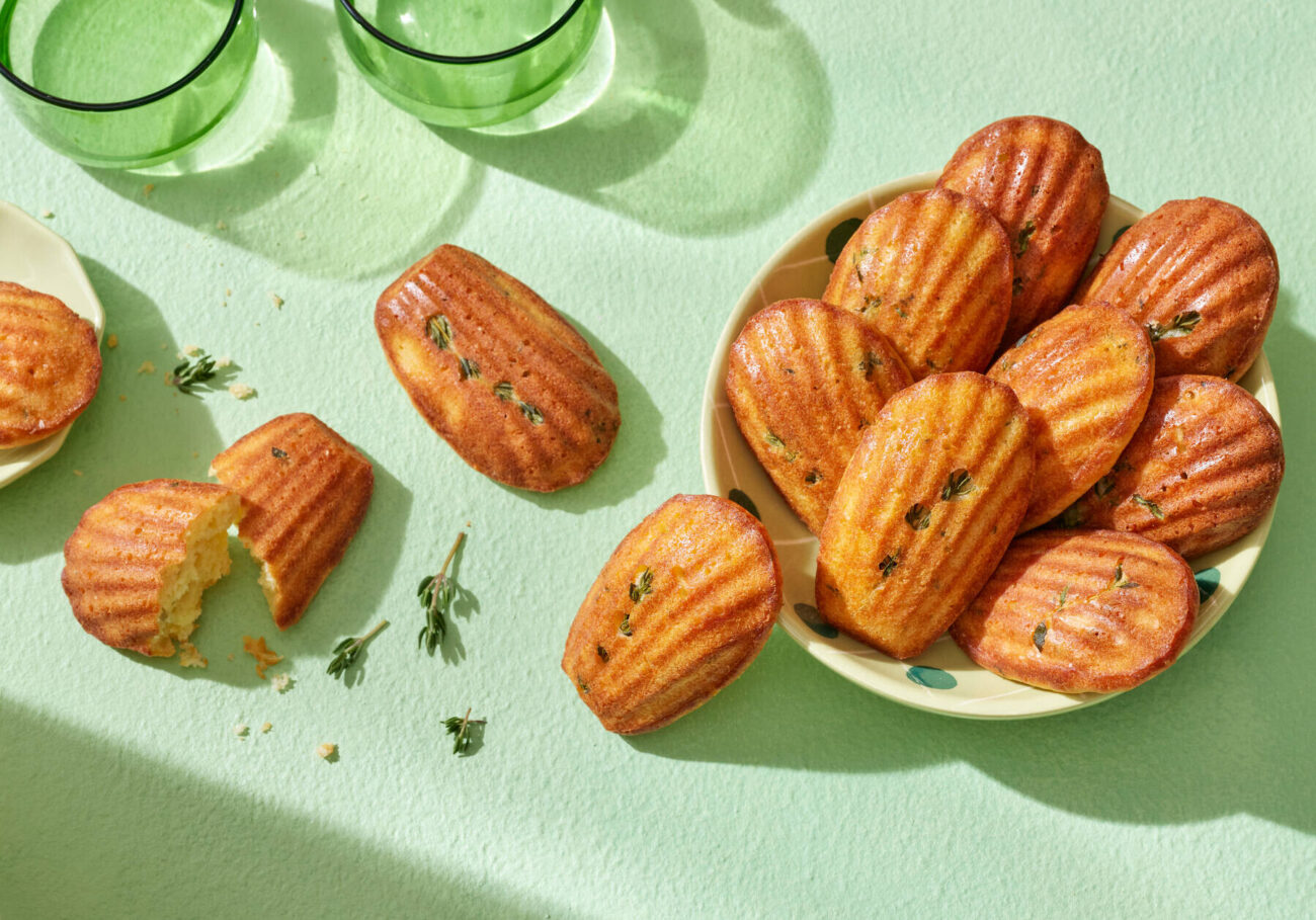 Suolaiset madeleinet