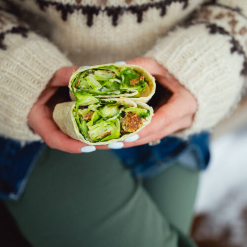 Bella Tablen caesar-wrap