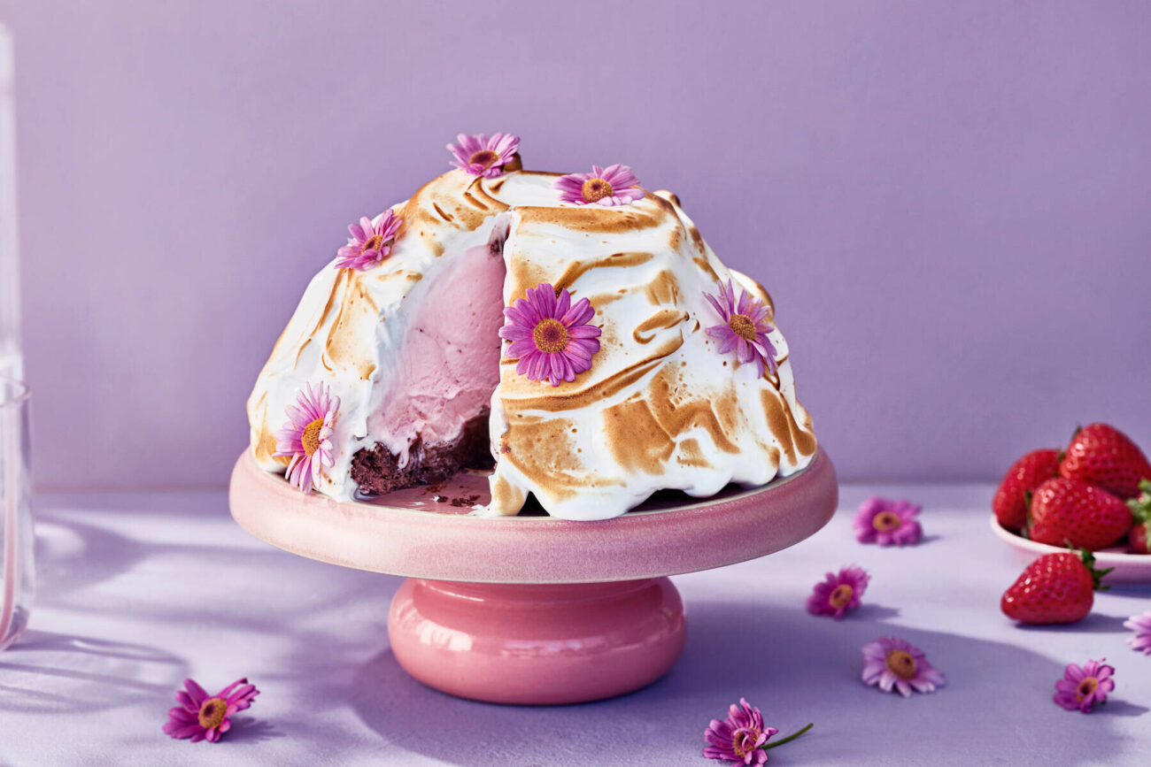 Kesäinen uunijäätelö