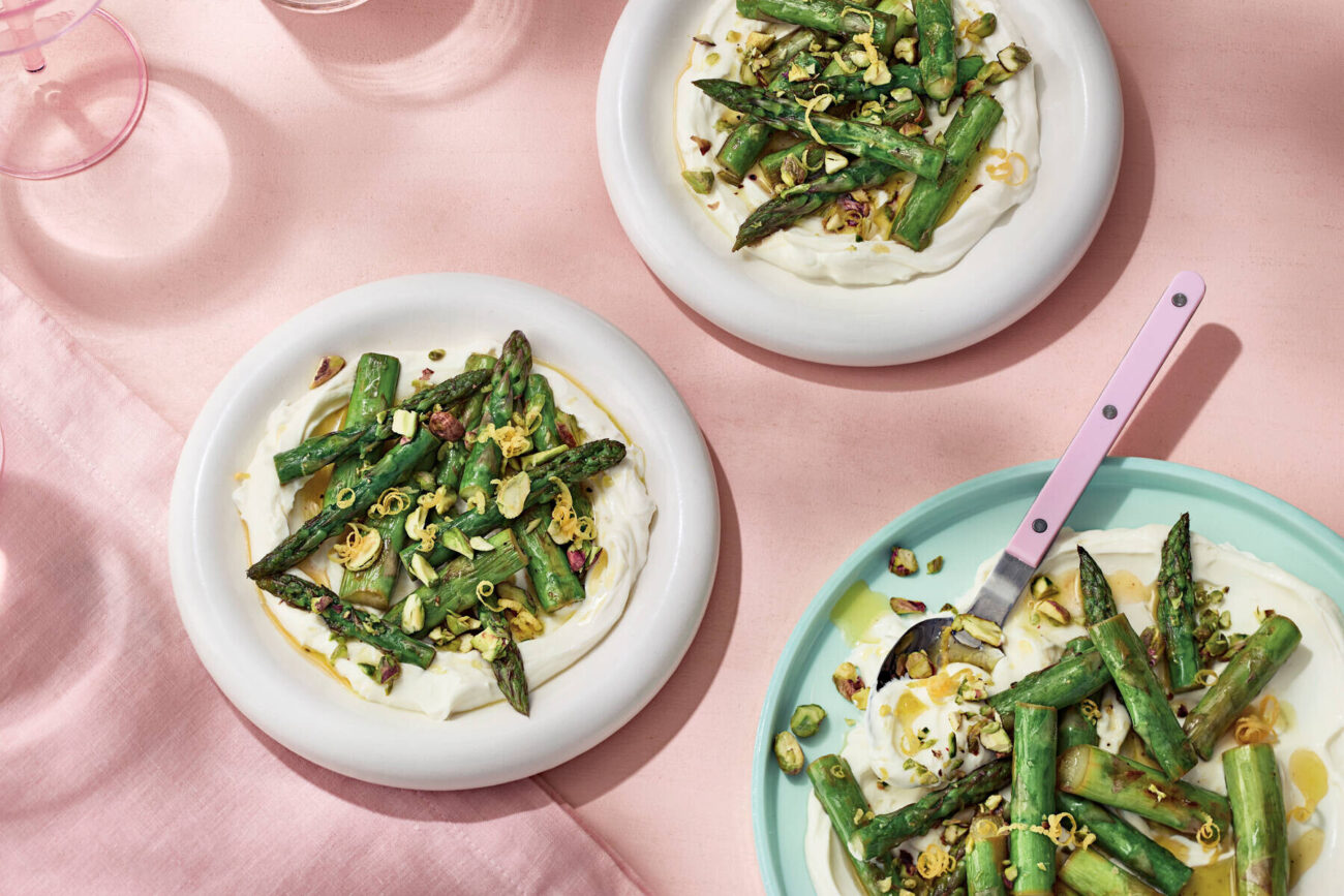 Sitruunainen parsasalaatti