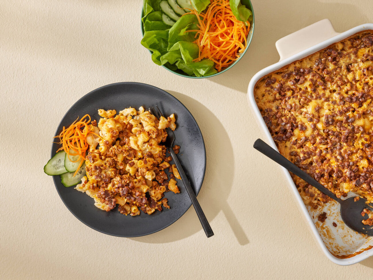 Juustoinen makaronilaatikko