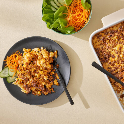 Juustoinen makaronilaatikko