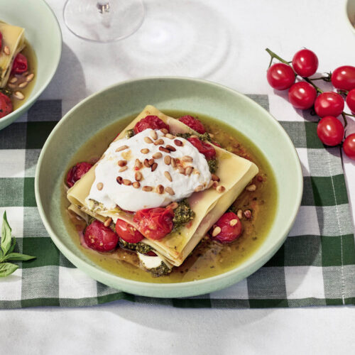 Open Lasagne eli kesälasagne