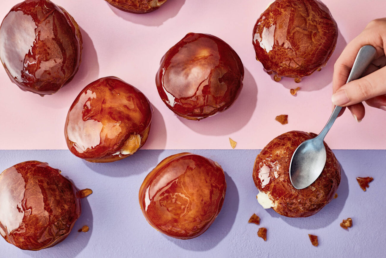 Crème brûlée -munkit