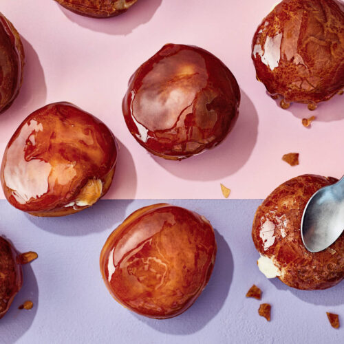 Crème brûlée -munkit