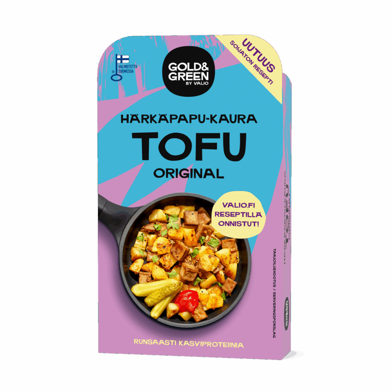 Valio Gold&Green® Härkäpapu-Kaura Tofu 280 g Original