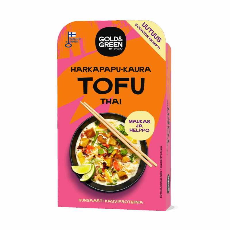 Gold&Green® Härkäpapu-Kaura Tofu 280 g Thai