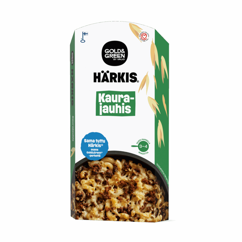Gold&Green® Härkis® kaurajauhis 225 g
