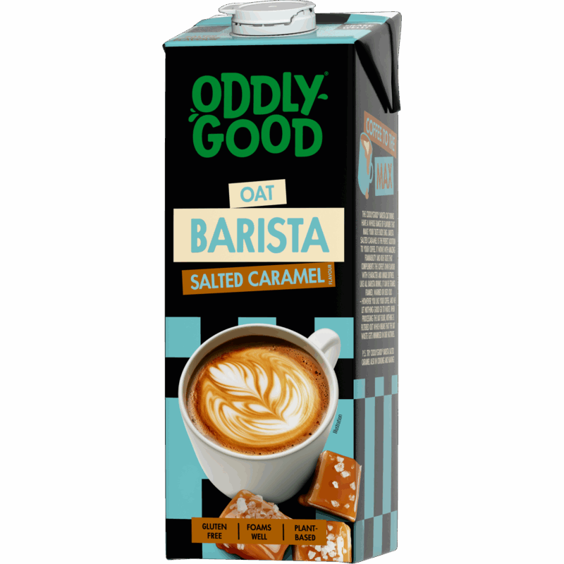Oddlygood® Barista kaurajuoma 1 l caramel UHT gluteeniton