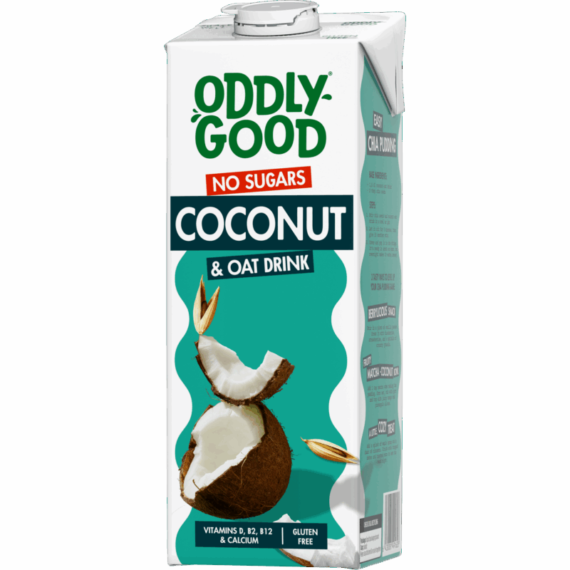 Oddlygood® kookos-kaurajuoma 1 l no sugars UHT