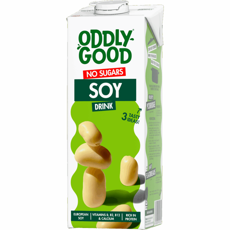 Oddlygood® soijajuoma 1 l no sugars UHT