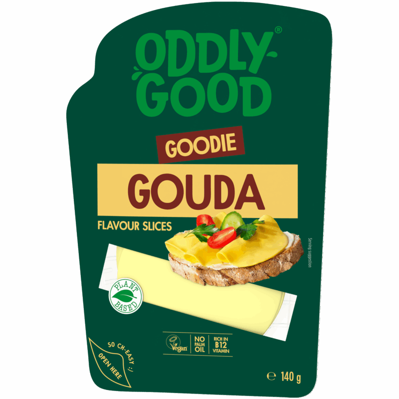 Oddlygood® viipaleet e140 g gouda flavour
