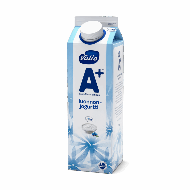 Valio A+™ luonnonjogurtti maustamaton laktoositon 1 kg
