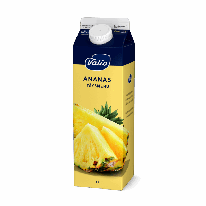 Valio ananastäysmehu 1 l