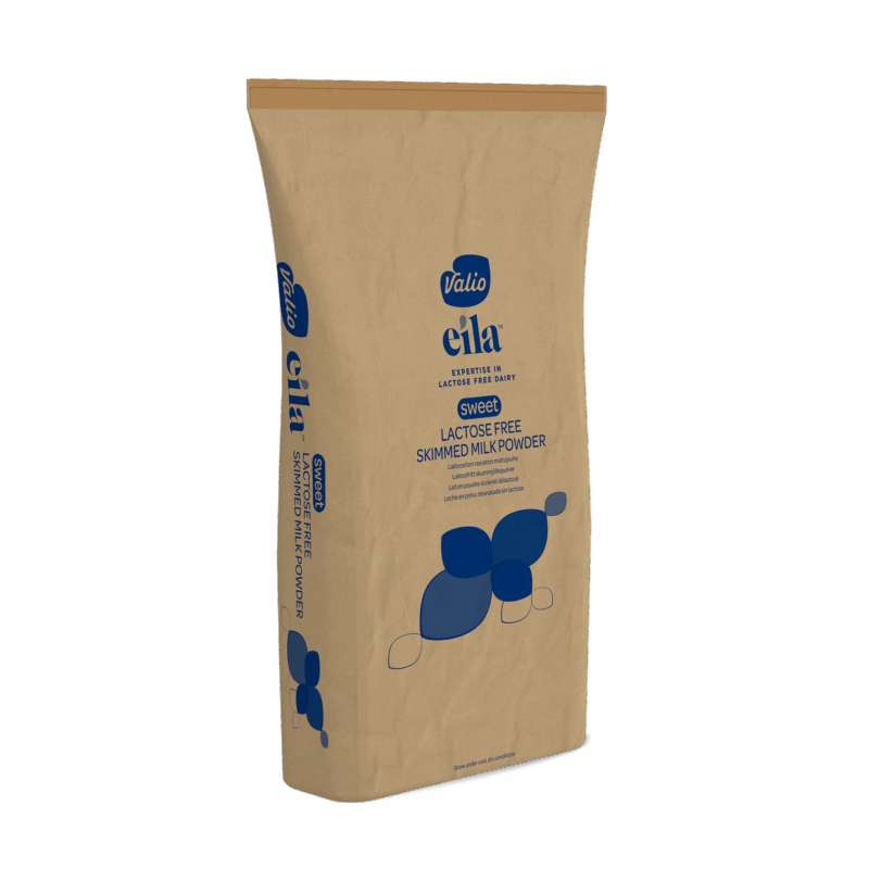 Valio Eila SWEET laktoositon rasvaton maitojauhe 25 kg