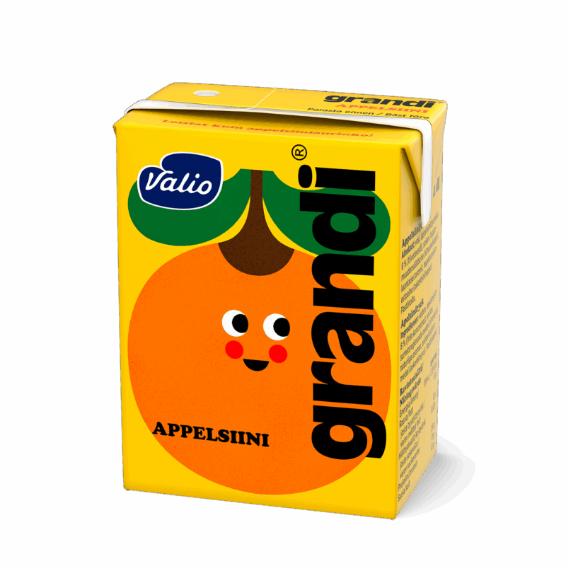 Valio Grandi® appelsiini mehujuoma 2 dl