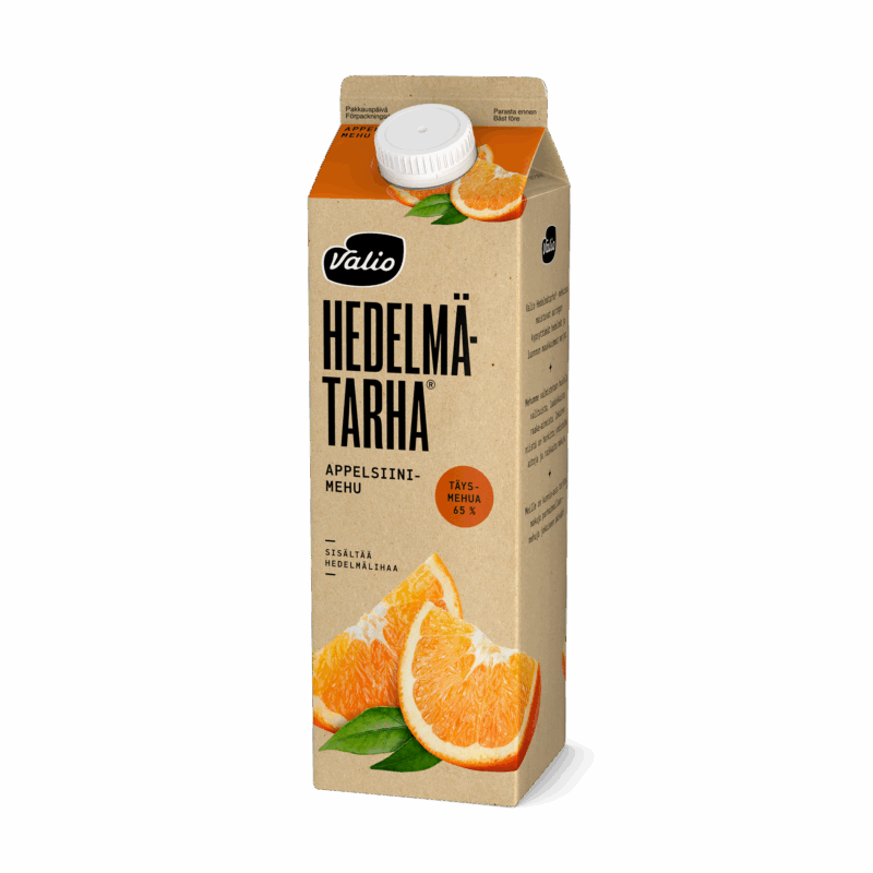 Valio Hedelmätarha® appelsiinimehu 1 l hedelmälihaa