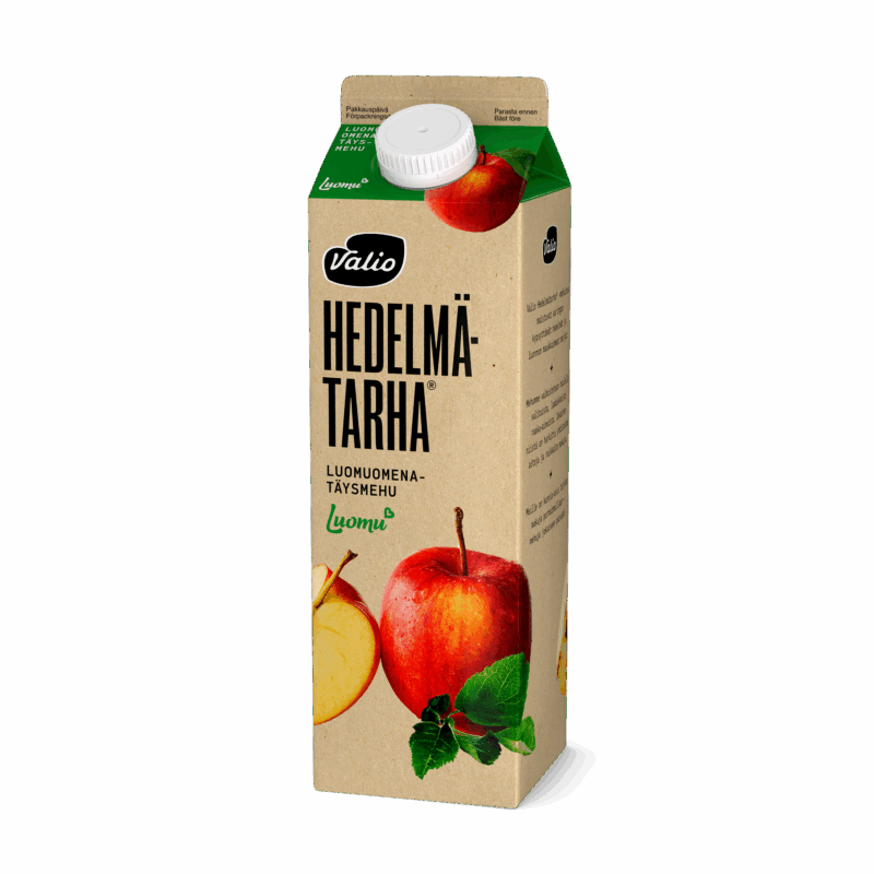Valio Hedelmätarha® luomuomenatäysmehu 1 l