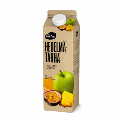 Valio Hedelmätarha® Tropiikki täysmehu 1 l hedelmälihaa