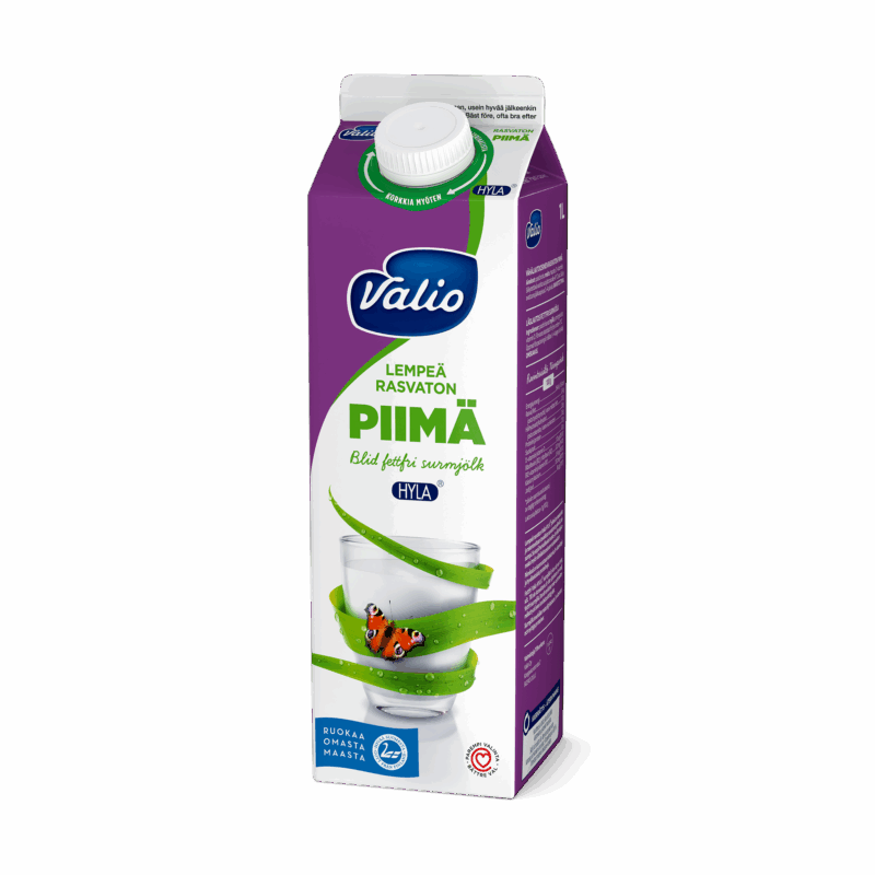 Valio rasvaton piimä 1 l HYLA®
