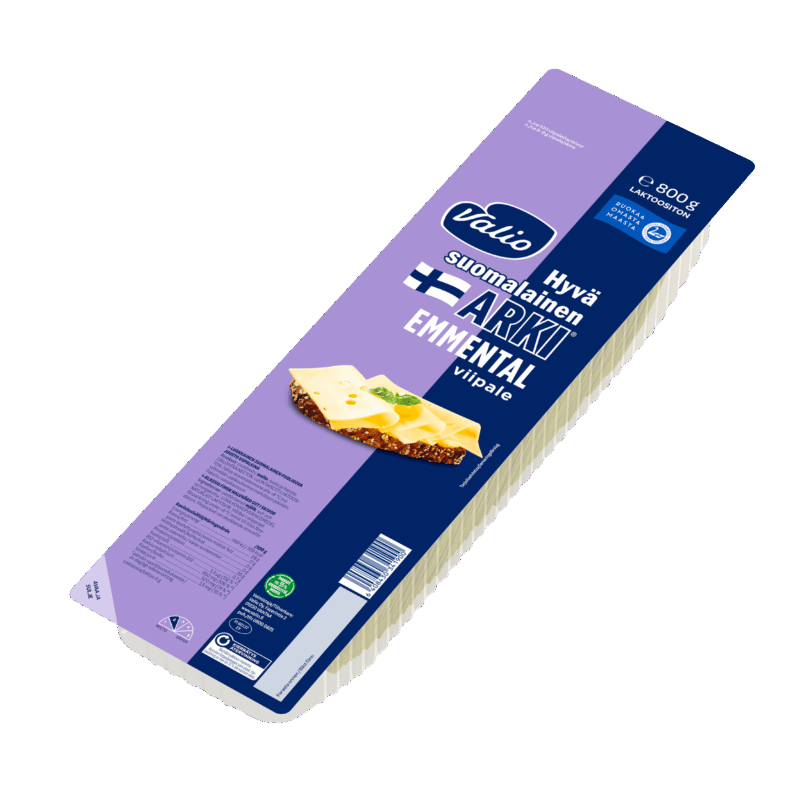 Valio Hyvä suomalainen Arki® emmental juustoviipale e800 g
