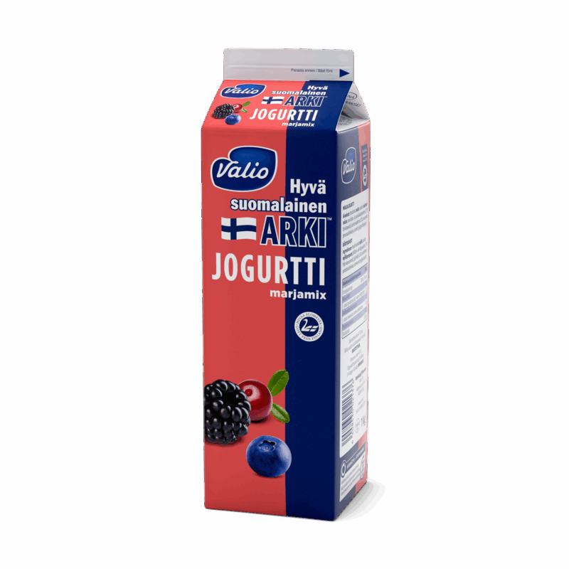 Valio Hyvä suomalainen Arki® jogurtti marjamix 1 kg