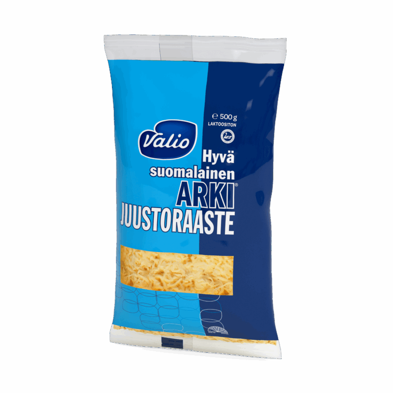 Valio Hyvä suomalainen Arki® juustoraaste e500 g