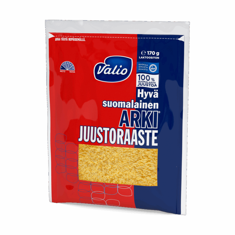 Valio Hyvä suomalainen Arki® juustoraaste e170 g