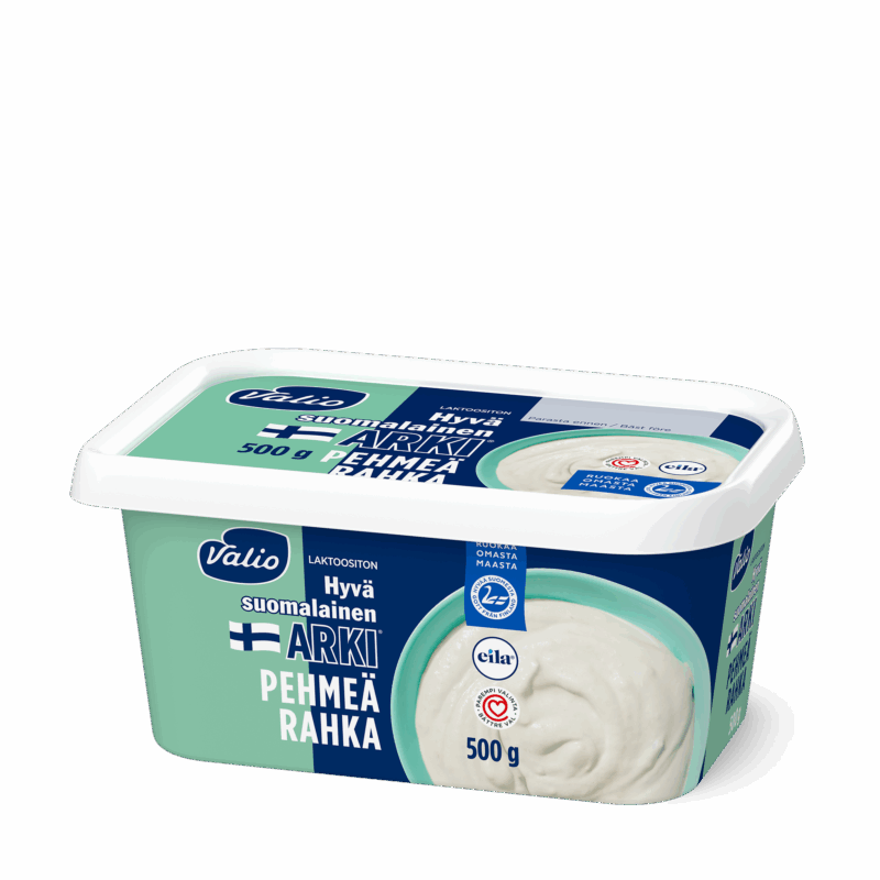Valio Hyvä suomalainen Arki® pehmeä rahka laktoositon 500 g