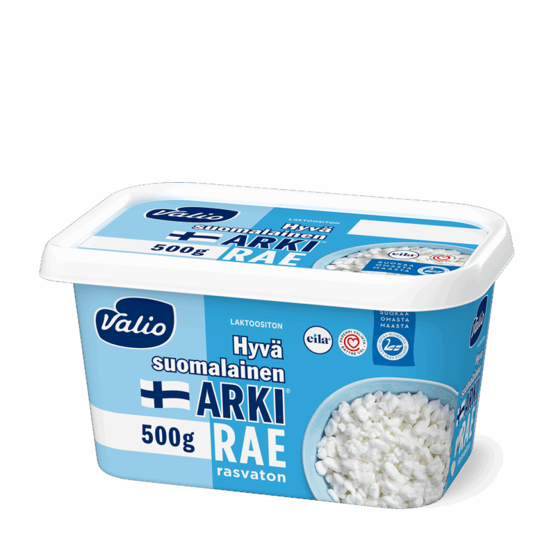 Valio Hyvä suomalainen Arki® rae rasvaton laktoositon 500 g