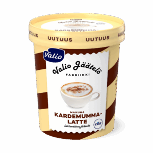 Valio jäätelö kardemumma-latte laktoositon 480 ml