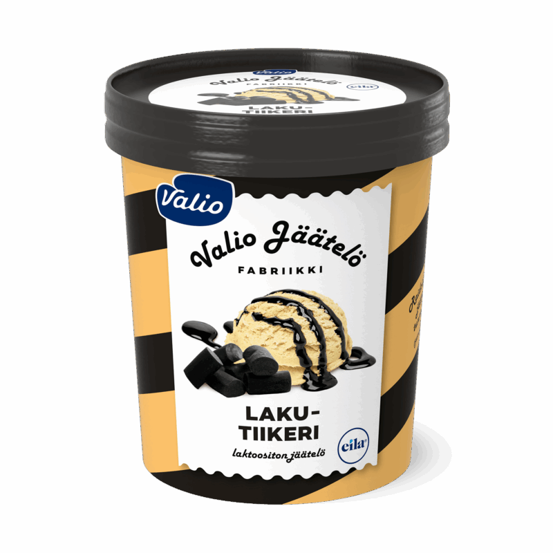 Valio jäätelö lakutiikeri laktoositon 480 ml