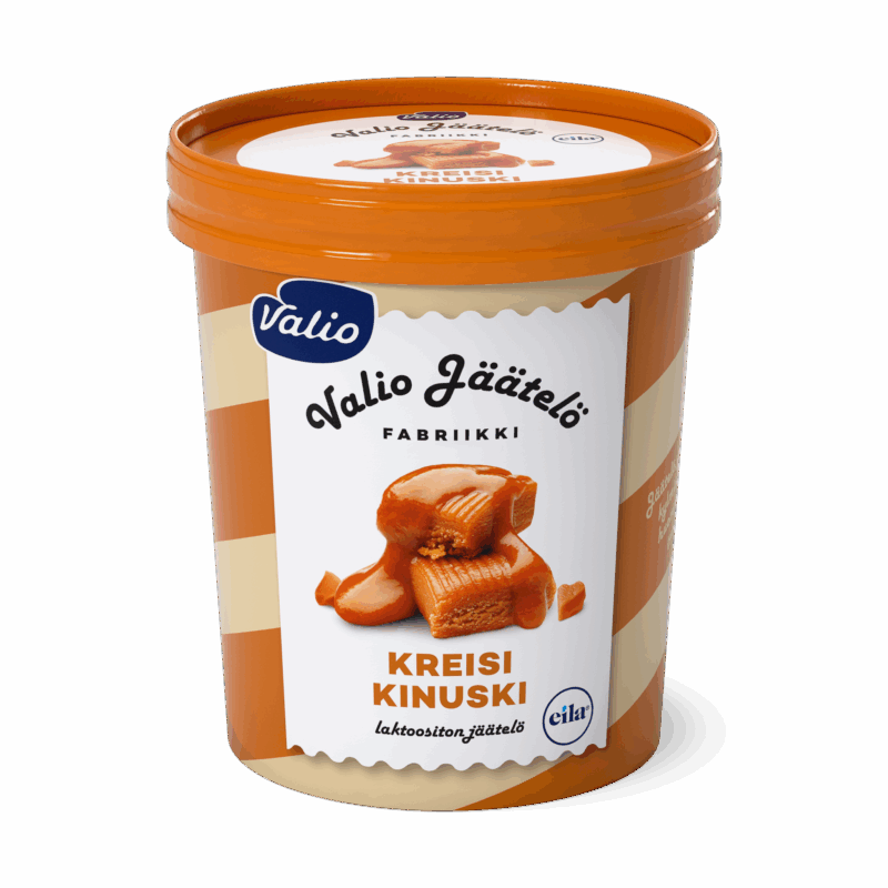 Valio jäätelö kreisi kinuski laktoositon 480 ml