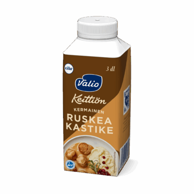 Valio Keittiön kermainen ruskea kastike laktoositon 3 dl