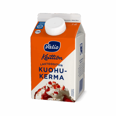 Valio Keittiön kuohukerma laktoositon 5 dl