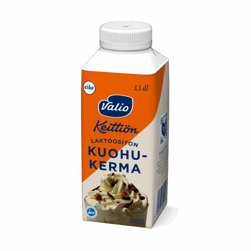 Valio Keittiön kuohukerma laktoositon 3,3 dl