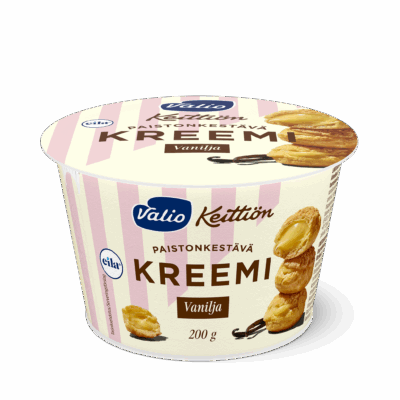 Valio Keittiön vaniljakreemi laktoositon 200 g