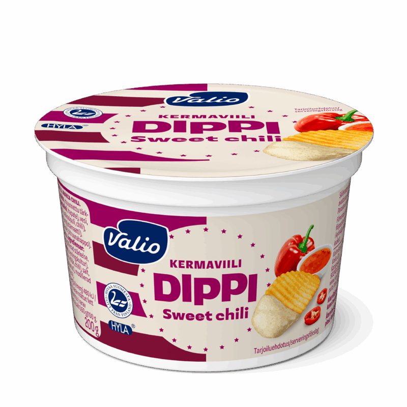 Valio kermaviilidippi Sweet chili HYLA® 200 g